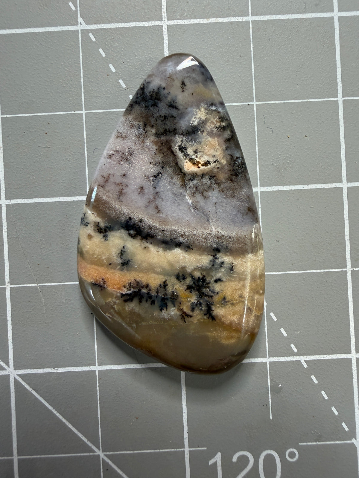 Amethyst Sage Agate Slab #18